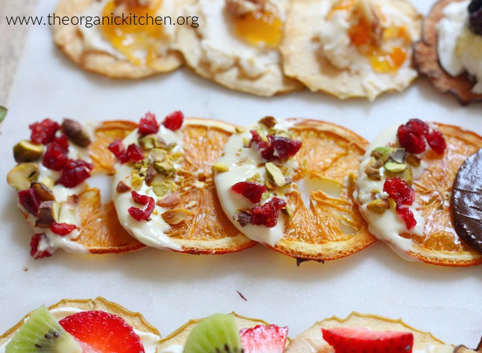 Fruit, Chocolate and Cheese Dessert Platter