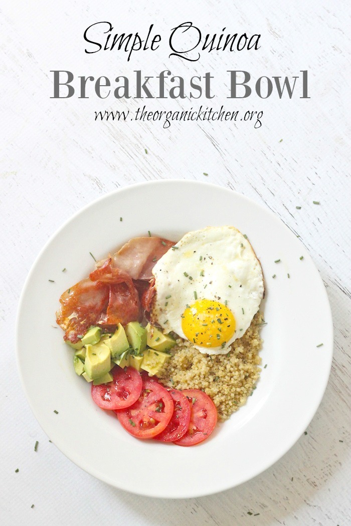 Simple Quinoa Breakfast Bowl
