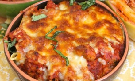 Easy Baked Penne with Italian Sausage