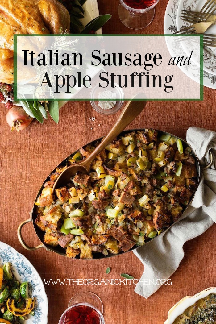 Italian Sausage and Apple Stuffing!