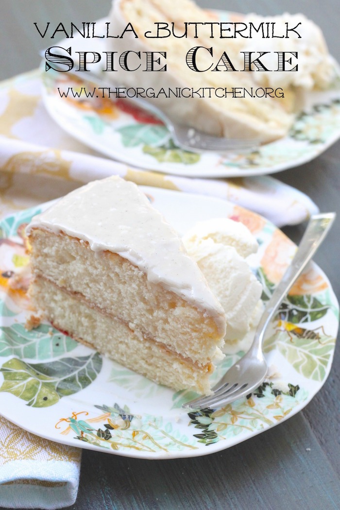 Vanilla Buttermilk Spice Cake