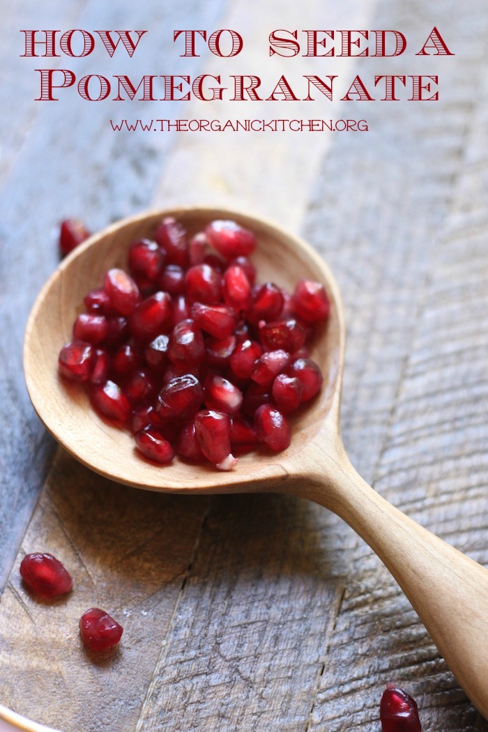 How to Seed a Pomegranate in Two Minutes
