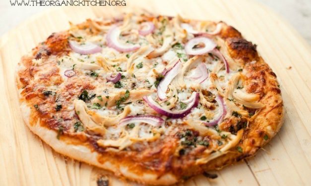 Homemade BBQ Chicken Pizza!