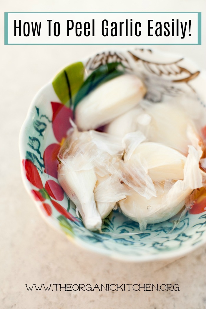 How to Peel Garlic Easily!