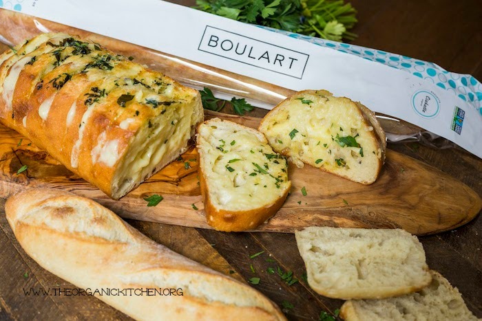 Cheesy Bread with Herbed Butter!