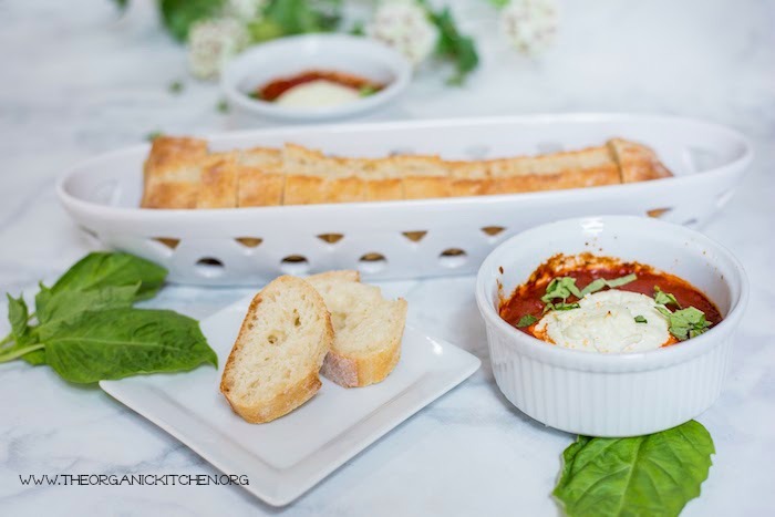 Goat Cheese and Marinara Appetizer