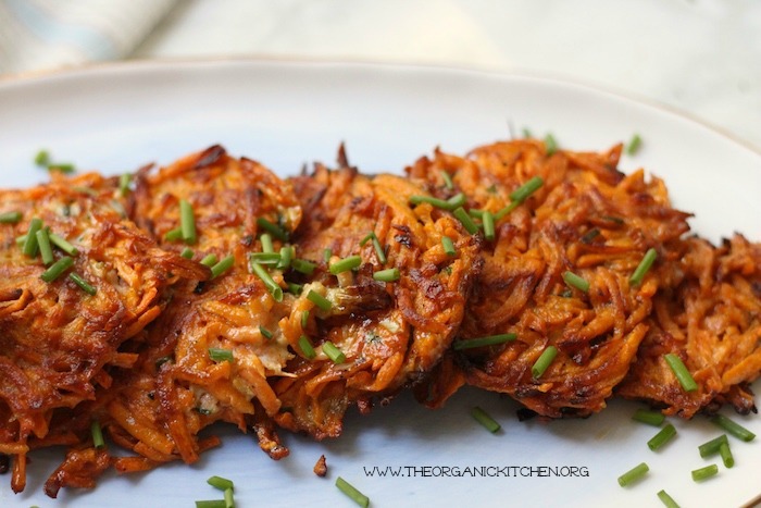 Easy Sweet Potato Fritters-Paleo/Whole 30