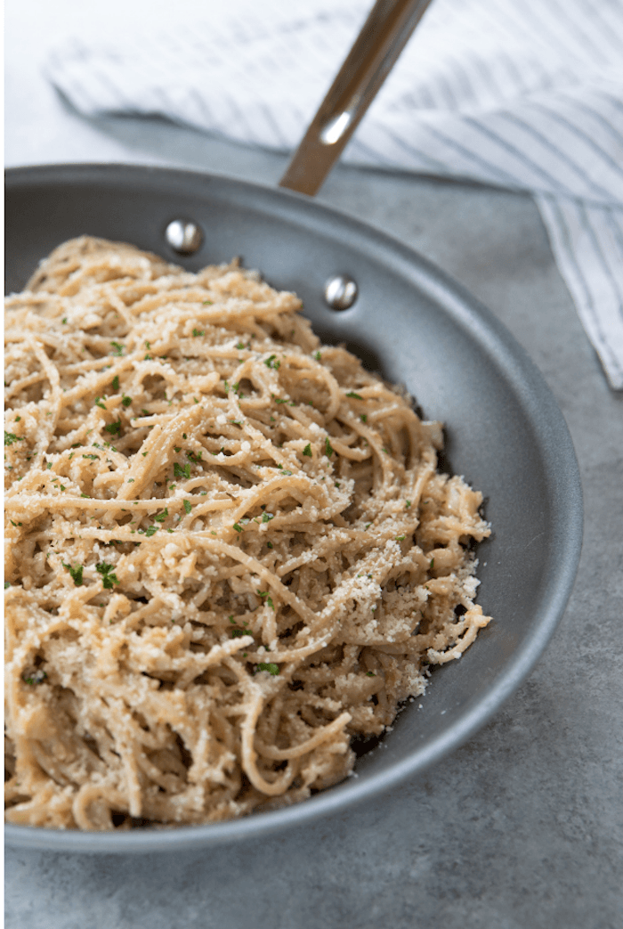 Pasta with Creamy Broccoli and Peas~ Gluten Free