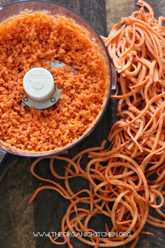 How to make Sweet Potato Rice! Paleo-Whole 30 #sweetpotatorice #paleo #whole30 #vegan #howto