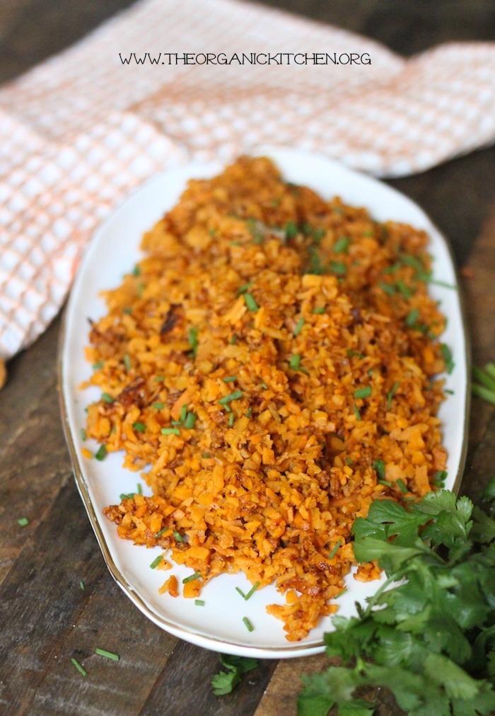 How to make Sweet Potato Rice! Paleo-Whole 30