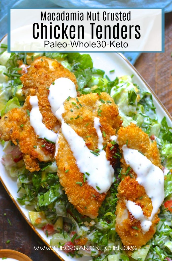 Macadamia Nut Crusted Chicken Tenders (Paleo-Whole30-Keto) | The ...