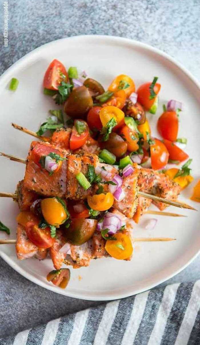 12 Mouthwatering Whole 30 Salmon Dinner Recipes #whole30salmon #salmon #salmondinner #glutenfree #dairyfree