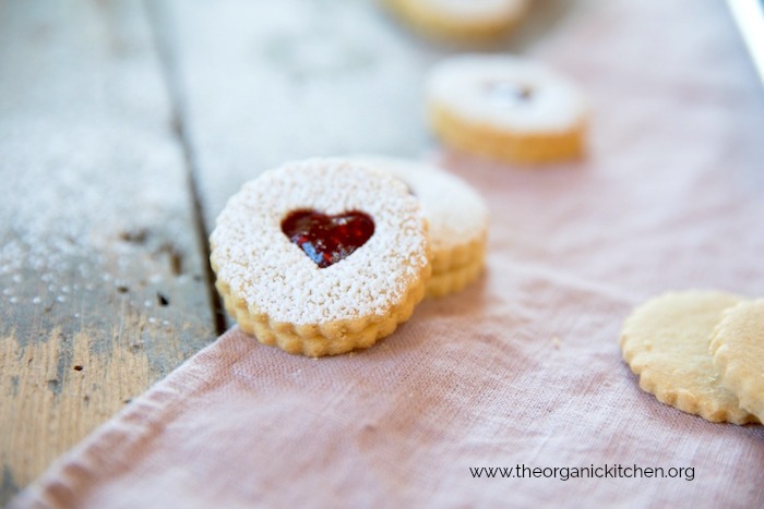 Holiday Linzer Cookies