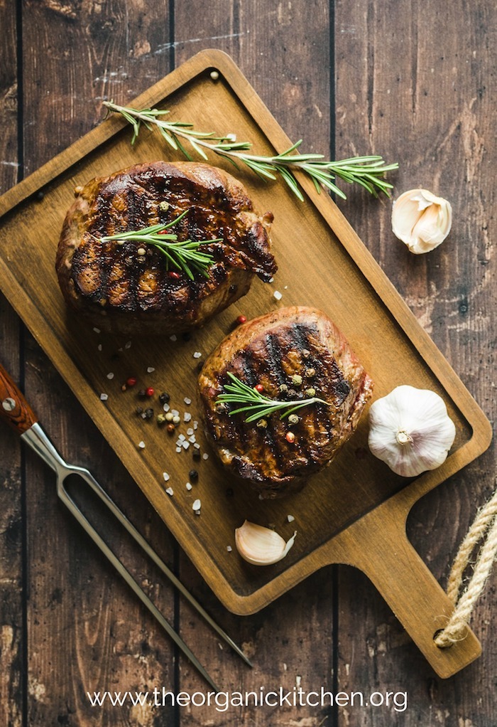 Steak Au Poivre~ Peppered Filet Mignon #steakaupoivre #filetmignon #whole30 #paleo #keto