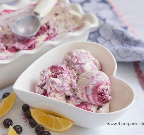 berry ice cream recipe without ice cream maker