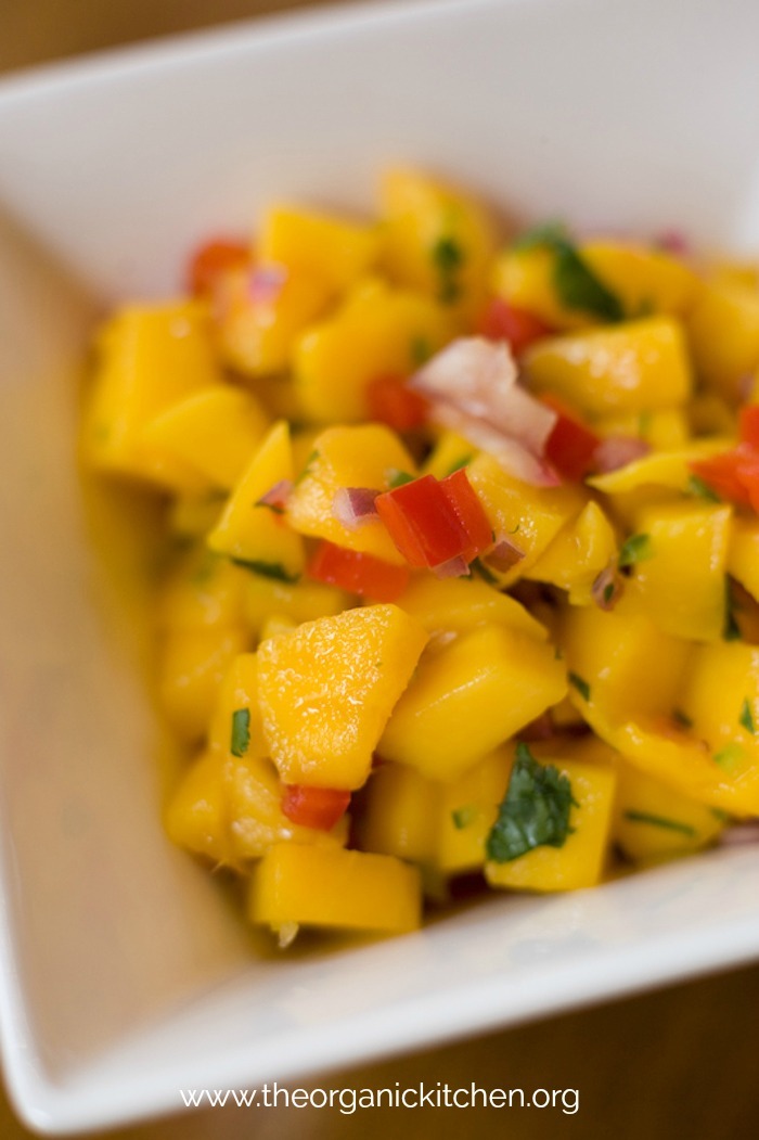 Easy Mango Salsa!