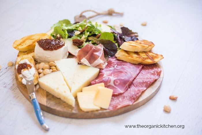 Salad and Charcuterie Board Dinner!