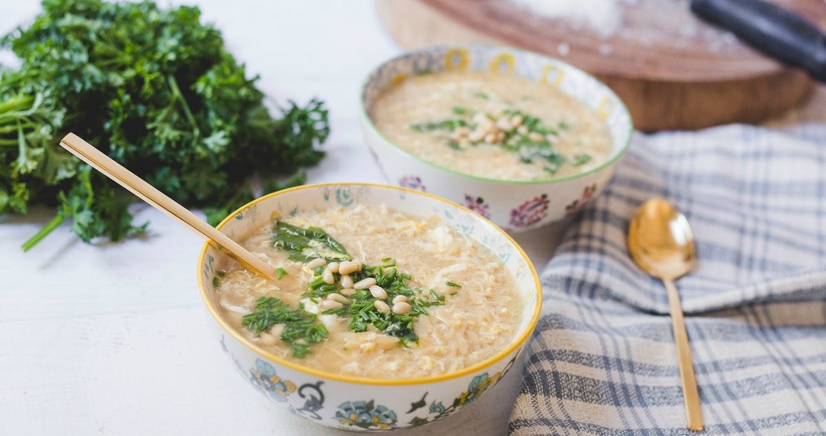 Italian Egg Drop Soup (Stracciatella)