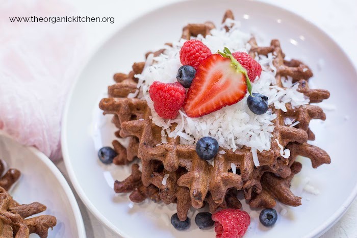 Easy Chocolate Waffles (With Paleo Option!)