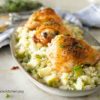 Herbed Chicken with Apple Cauliflower Rice! Paleo-Whole30-Low Carb