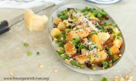 Gnocchi with Sun Dried Tomatoes and Baby Arugula! (Low Carb-Keto Option!)
