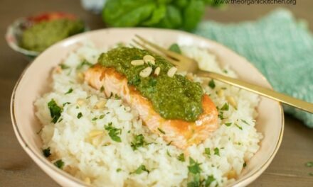 Pesto Salmon (Whole30-Keto-Low Carb)