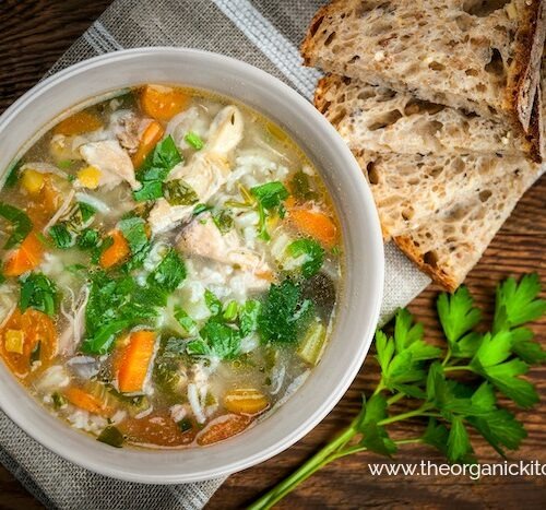 Homemade Nourishing Chicken Soup from Scratch! (Using a Whole