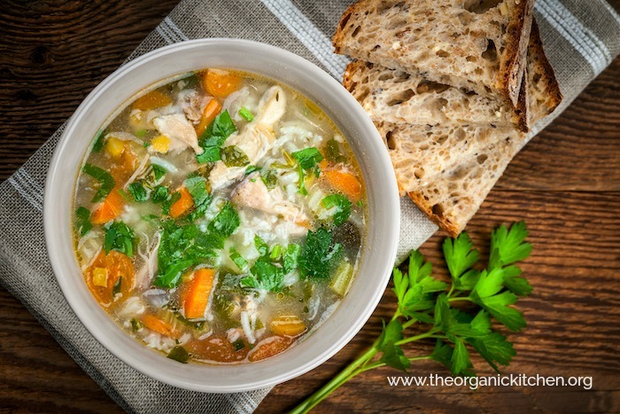 Easy Chicken and Rice Soup