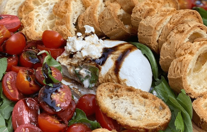 Deconstructed Caprese Salad Party Platter