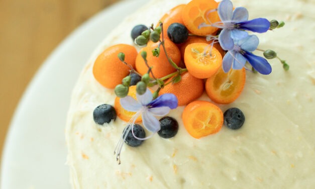 Orange Blueberry Cake