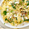 Pappardelle with Wilted Greens (Gluten Free Option)
