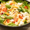 Penne Pasta with Tomatoes and Baby Arugula