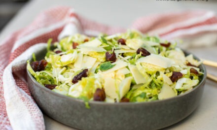 Shaved Brussels Sprouts and Date Salad