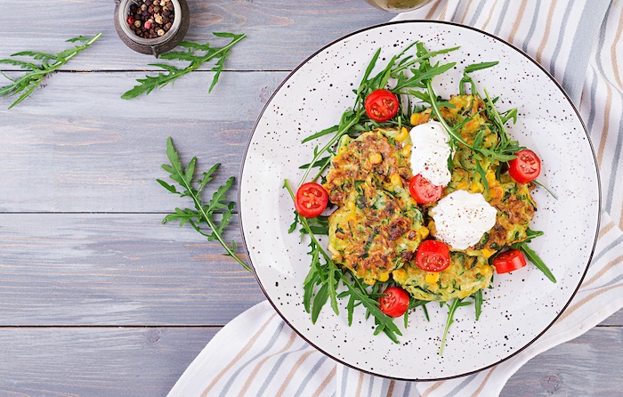 Zucchini-Corn Fritters