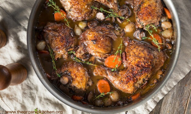 Coq Au Vin (Chicken in Red Wine)