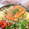 Salmon Tabbouleh Bowls