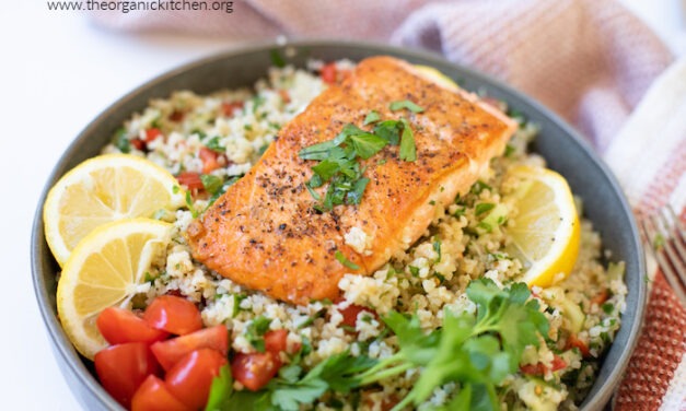 Salmon Tabbouleh Bowls