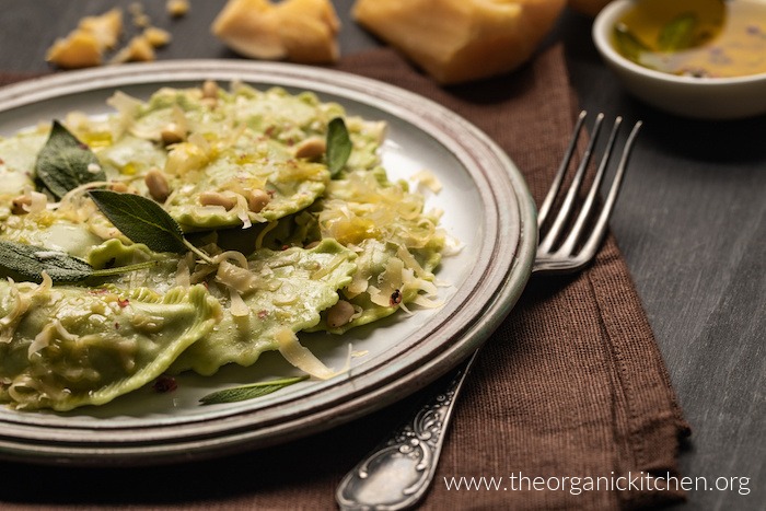 Easy Ravioli with Sage Brown Butter