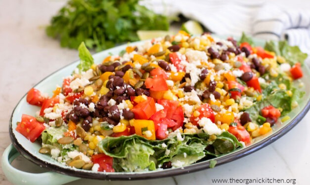 Chopped Mexican Salad with Creamy Avocado Ranch