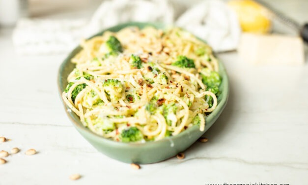 One Pot Pasta with Broccoli and Parmesan