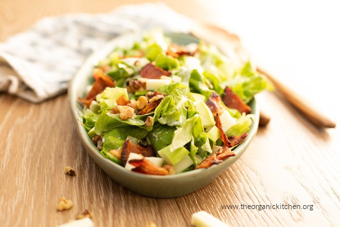 Green Salad with Apples and Bacon (Whole30)