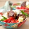 Greek Meatball and Tzatziki Rice Bowls