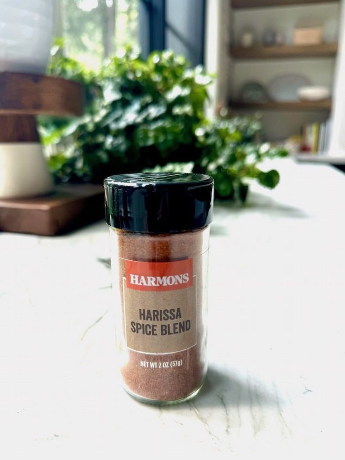 harissa spice blend A small container of harissa spice blend