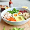 Chicken and Soft Boiled Egg Protein Bowl