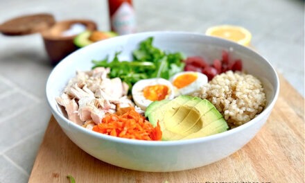Chicken and Soft Boiled Egg Protein Bowl