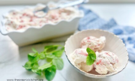 Strawberry “No Churn” Ice Cream