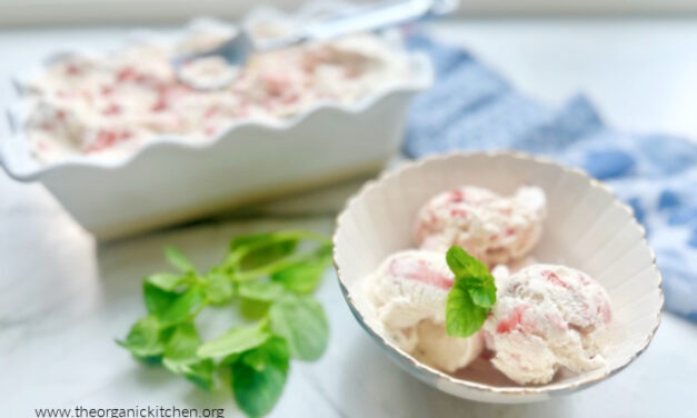 Strawberry “No Churn” Ice Cream