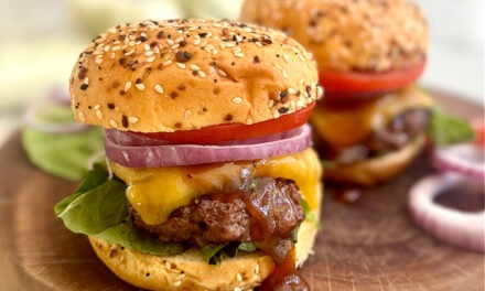 Maple BBQ Cheeseburger