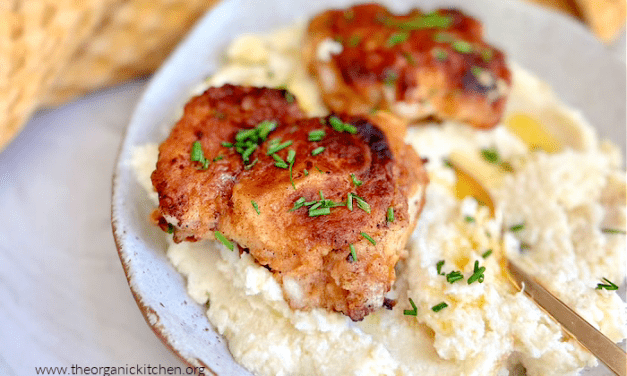Crispy Fried Chicken Thighs