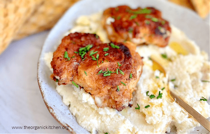 Crispy Fried Chicken Thighs